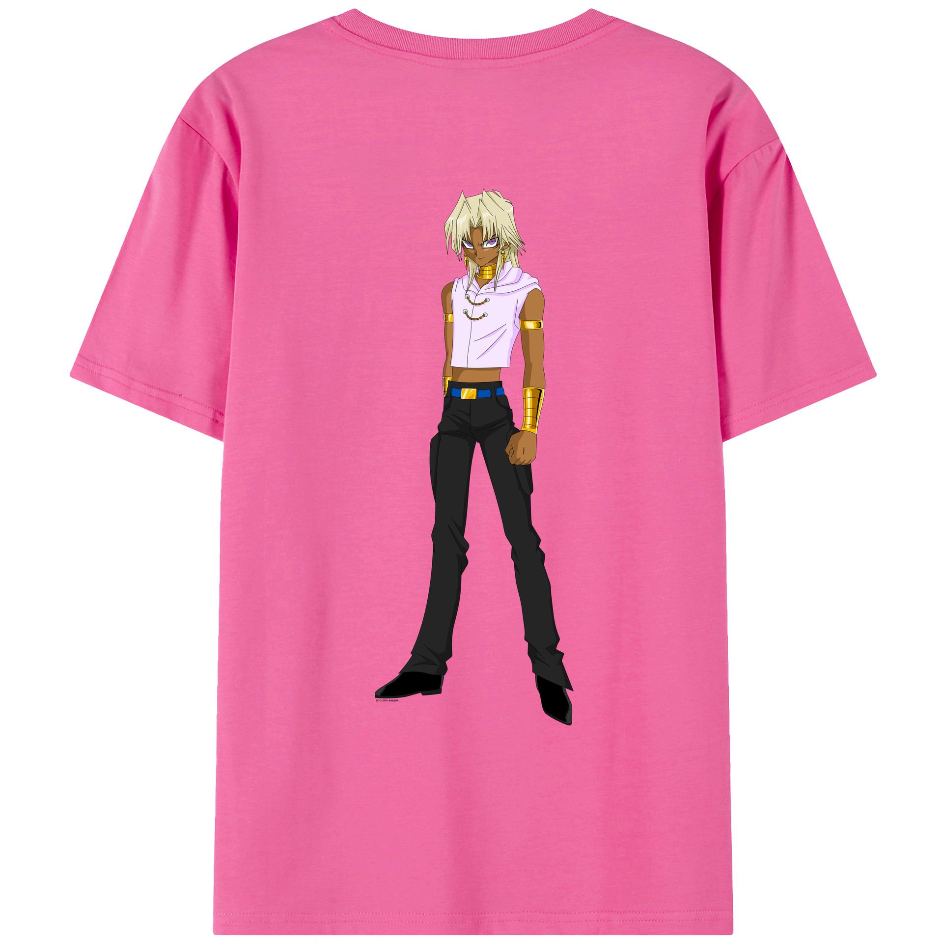 （画像用） 遊☆戯☆王 Yu-Gi-Oh! レディース半袖Tシャツ(バックプリント)